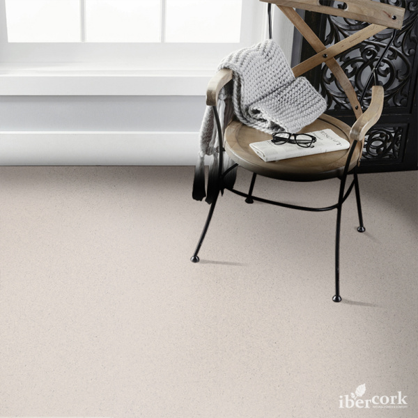 Пробковый замковый паркет EasyCork Коимбра Бланко